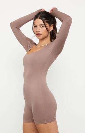 PAC WHISPER Active Cindee Long Sleeve Short Onesie image number 1