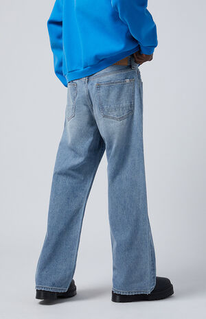 Jordan Baggy Bootcut Jeans Light Indigo image number 4
