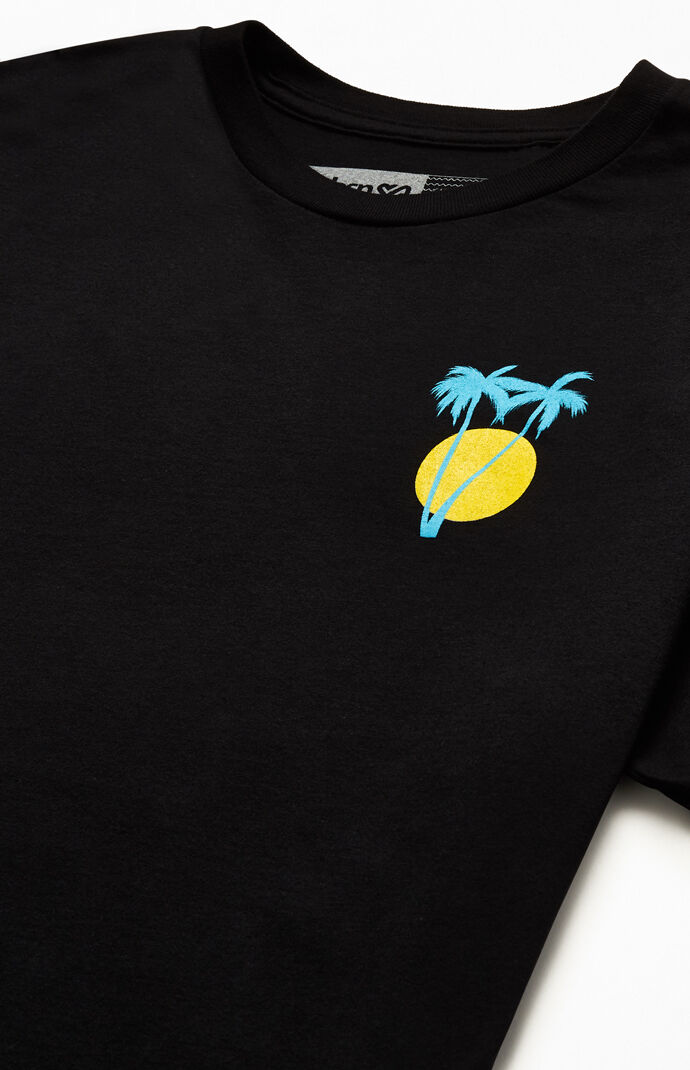 Sunset Palm Tree Short Sleeve T-Shirt