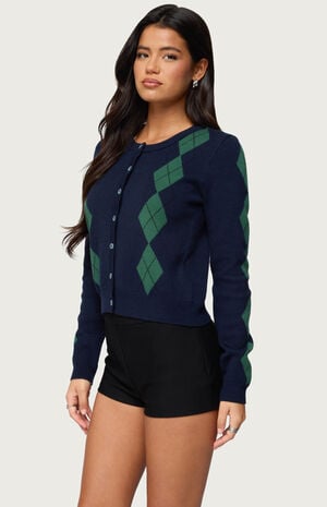 Farren Argyle Cardigan image number 2