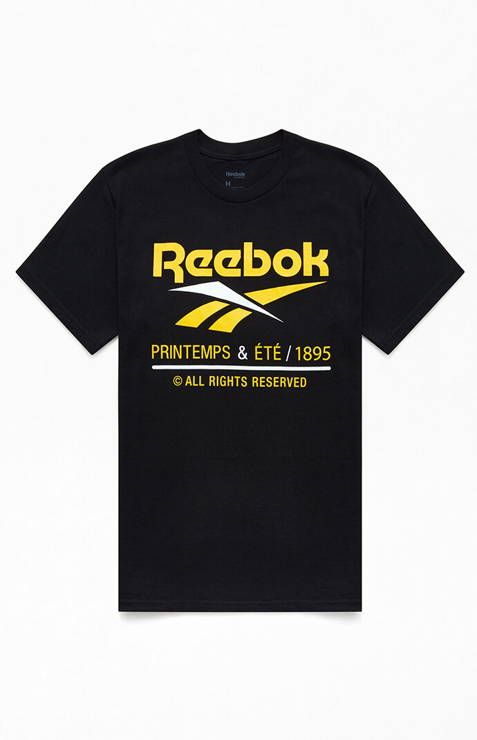 reebok black and yellow