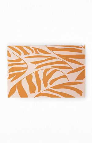 Orange Large Welcome Mat image number 1