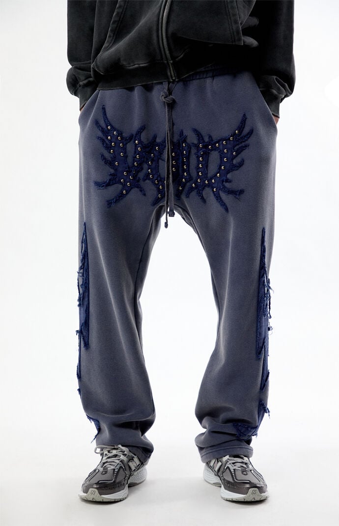 Pacsun Void Washed Applique Baggy Sweatpants