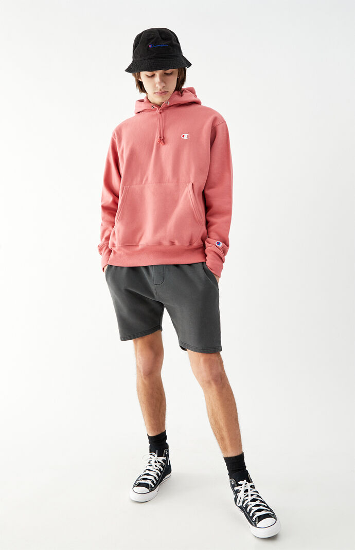 Mini C Reverse Weave Pullover Hoodie