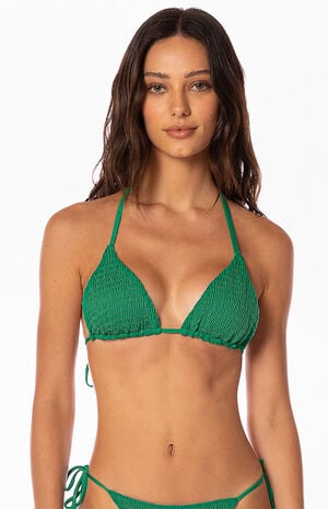 Balmy Scrunch Reversible Triangle Bikini Top image number 1