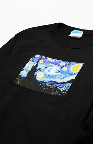 Starry Night Long Sleeve T-Shirt Starry Night Long Sleeve T-Shirt image number null