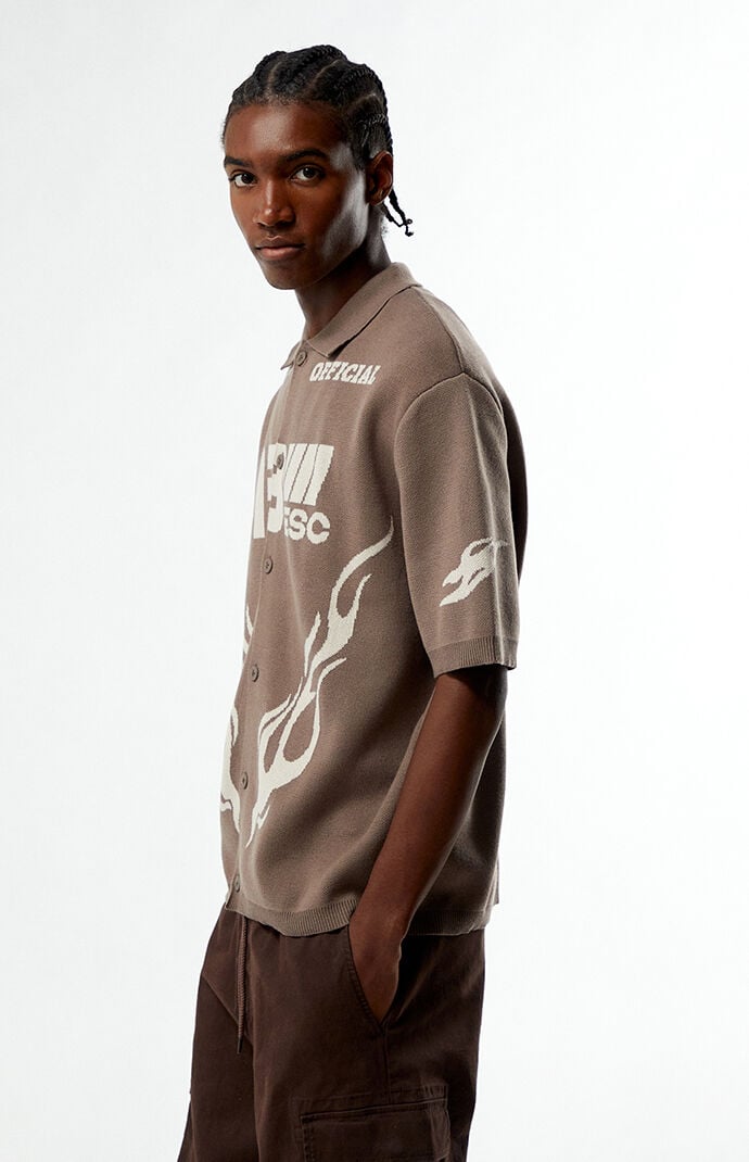 Pacsun 13 ESC Polo Sweater Shirt | Pacsun