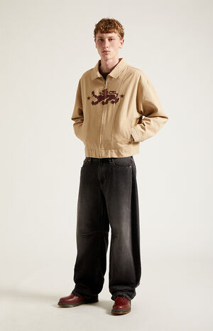 Mason Baggy Barrel Jeans Dart Black image number 6