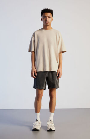 Green Corduroy Volley Shorts image number 2