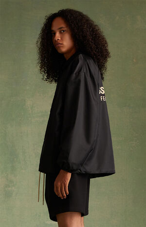 Jet Black Coach Jacket image number 2