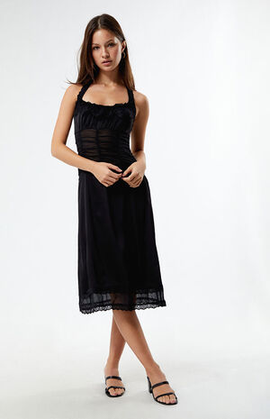 LIONESS Kendall Lace Midi Dress | Pacsun