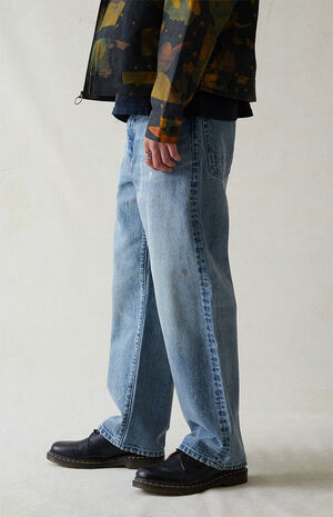 Eco Indigo Baggy Jeans image number 3