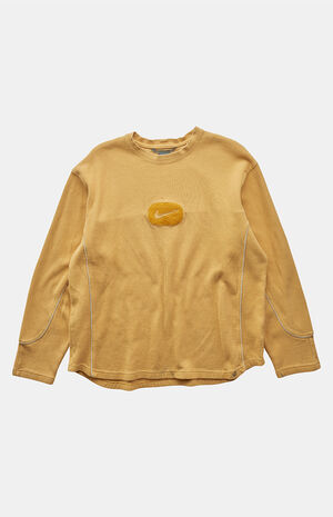 Yellow 2000s Nike Crew Neck Sweatshirt image number 1