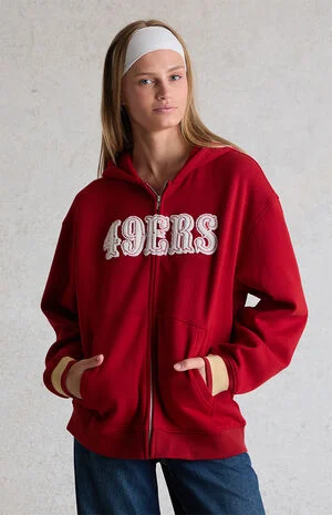 x NFL SF 49ers Zip Up Hoodie image number 1