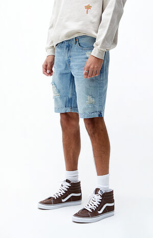 Light 511 Slim Cutoff Denim Shorts image number 3