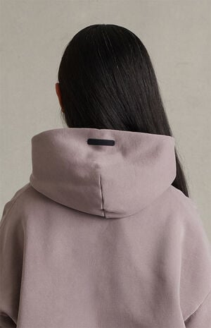 Kids Faded Mauve Campus '90s Hoodie image number 5