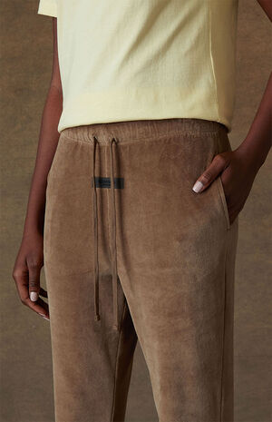 Women's Wood Velour Sweatpants image number 5