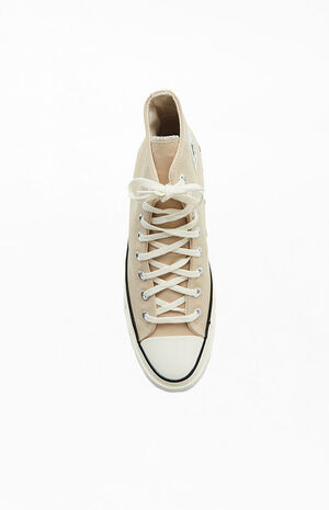 Tan Chuck 70 High Top Shoes image number 5