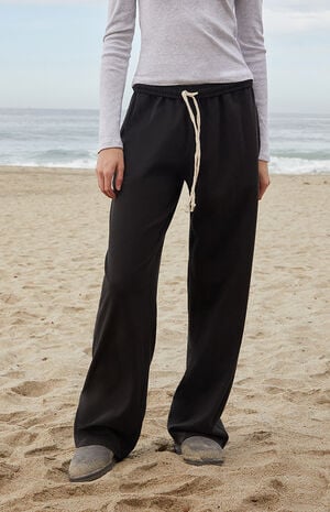 John Galt Black Anastasia Baggy Sweatpants | PacSun