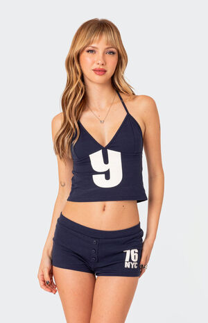 Jordan V Neck Halter Top image number 4