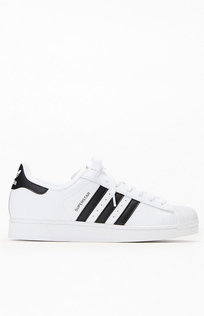 adidas White & Black Superstar II Shoes