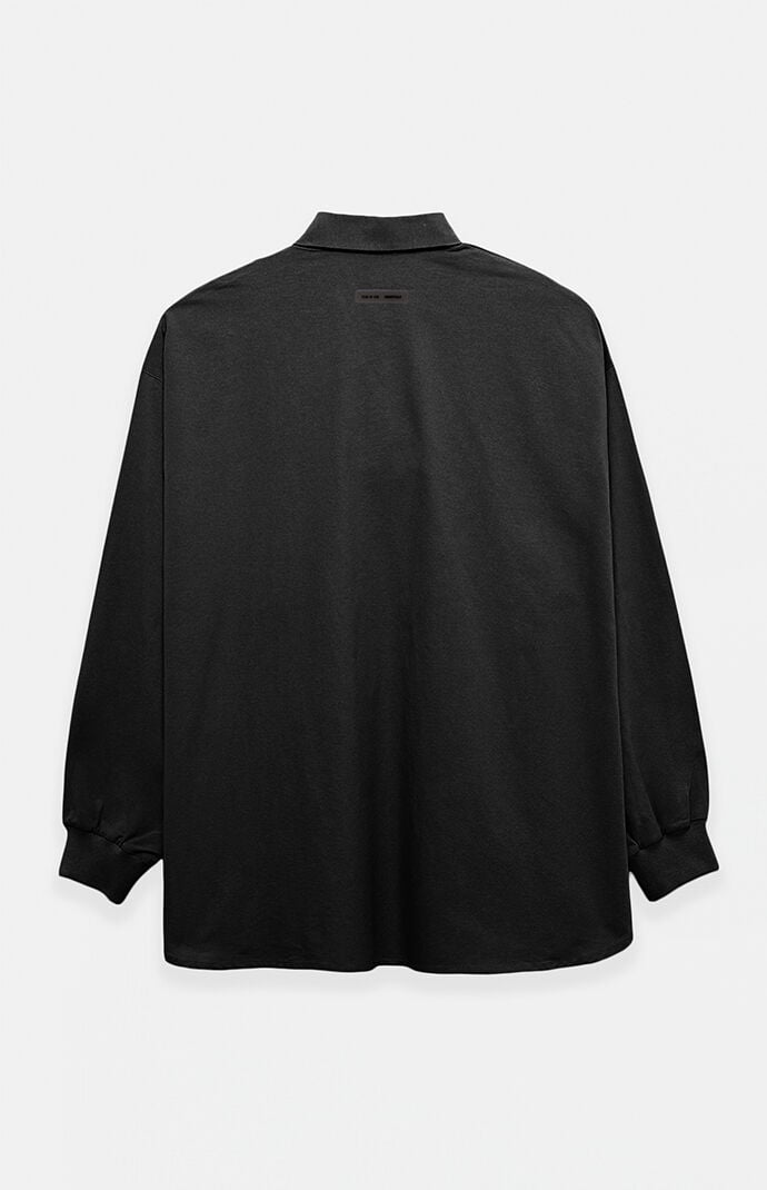 Fear of God ESSENTIALS Jet Black Oxford Button Down Shirt