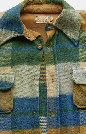'80s Green Shacket Jacket image number 6