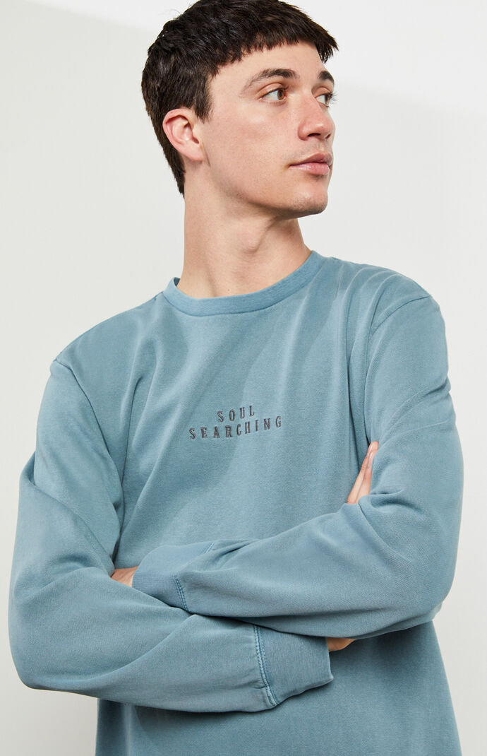Pacsun Noel Embroidery Crew Neck Sweatshirt Pacsun