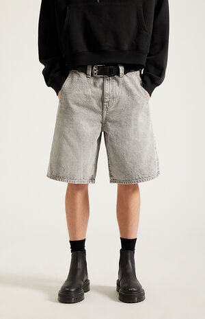 Parker&nbsp;Baggy Denim Shorts&nbsp;Gray Wash image number 3