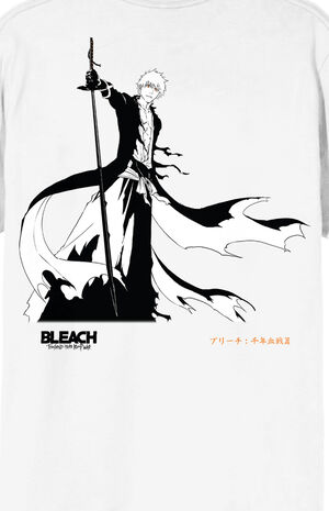 Bleach 100 Year Blood War Panel Art & Ichigo T-Shirt image number 4