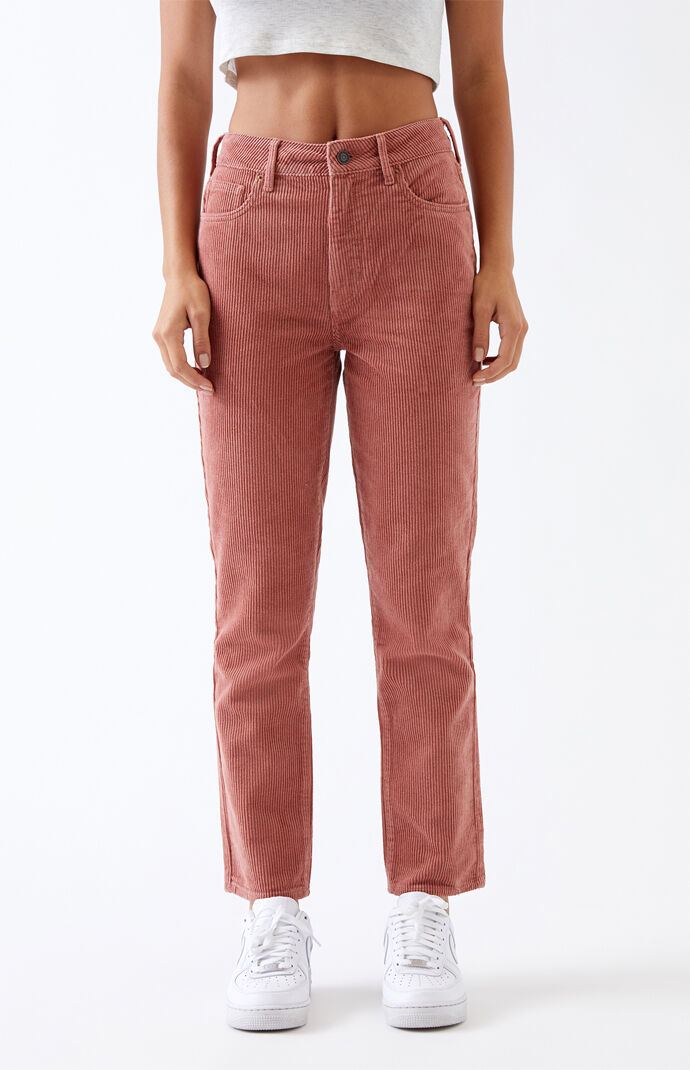 pacsun pink corduroy pants Online