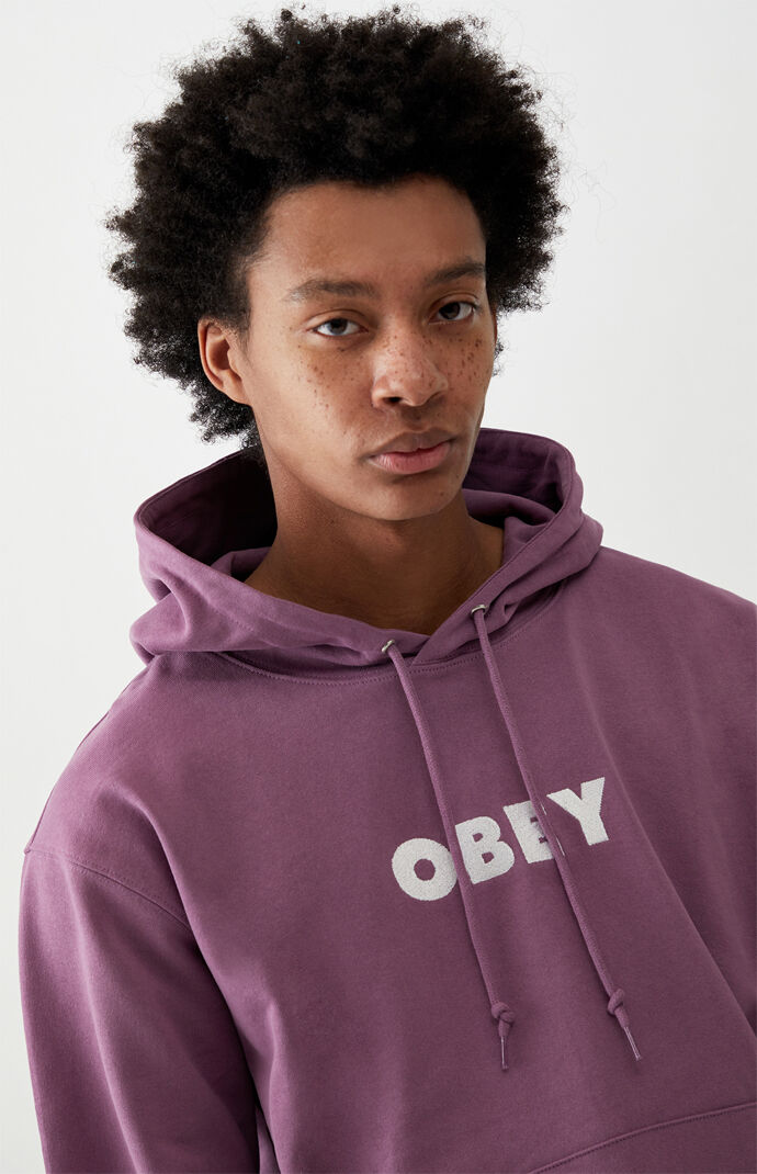 Purple Logo Hoodie