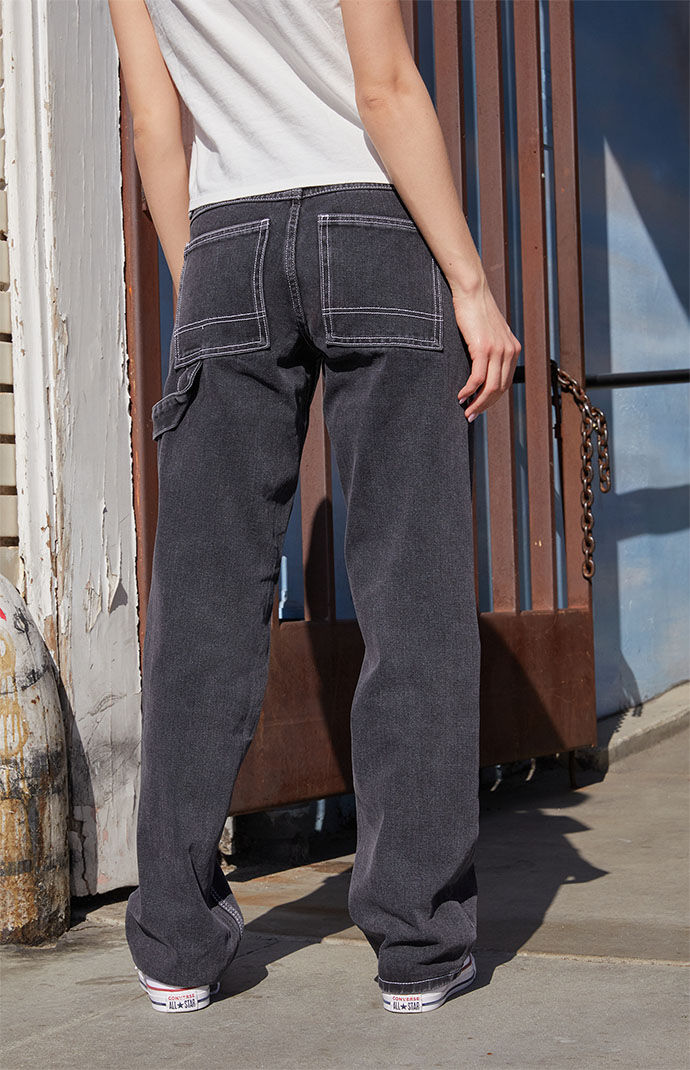 Super Dark Baggy Carpenter Jeans — Neo Blue