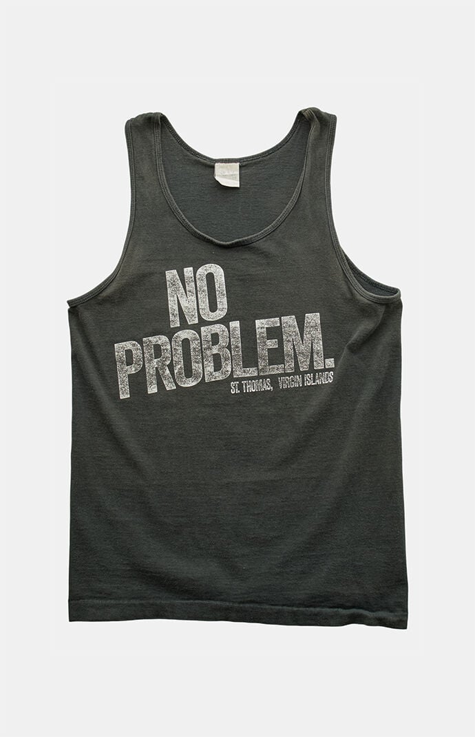 PS VINTAGE 90s No Problem Virgin Islands Graphic Tank
