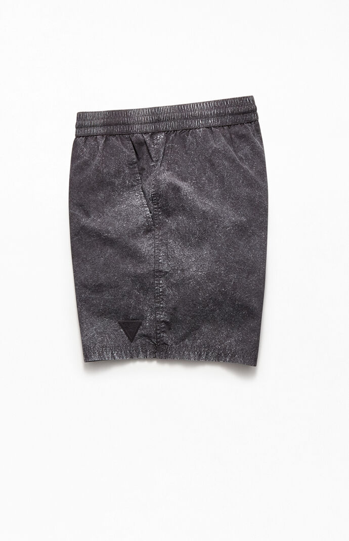 Treated Solid 16" Swim Trunks