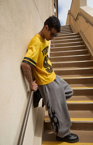 Fleece Ultra Baggy Cyber Sweatpants image number 1