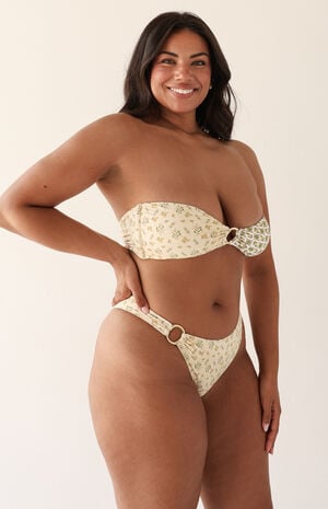 Lotus Bandeau Bikini Top image number 6