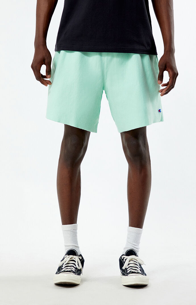 Champion reverse weave cut off short aop online
