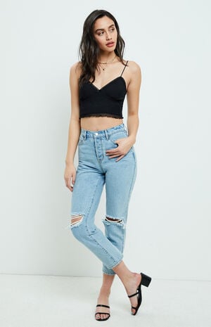 Me To We Mesh Bow Cami Top | PacSun