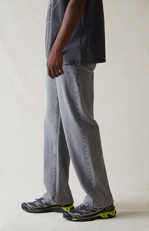 Eco Gray Baggy Jeans image number 4