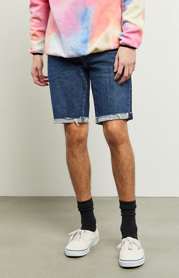 Medium Indigo 511 Cutoff Denim Shorts