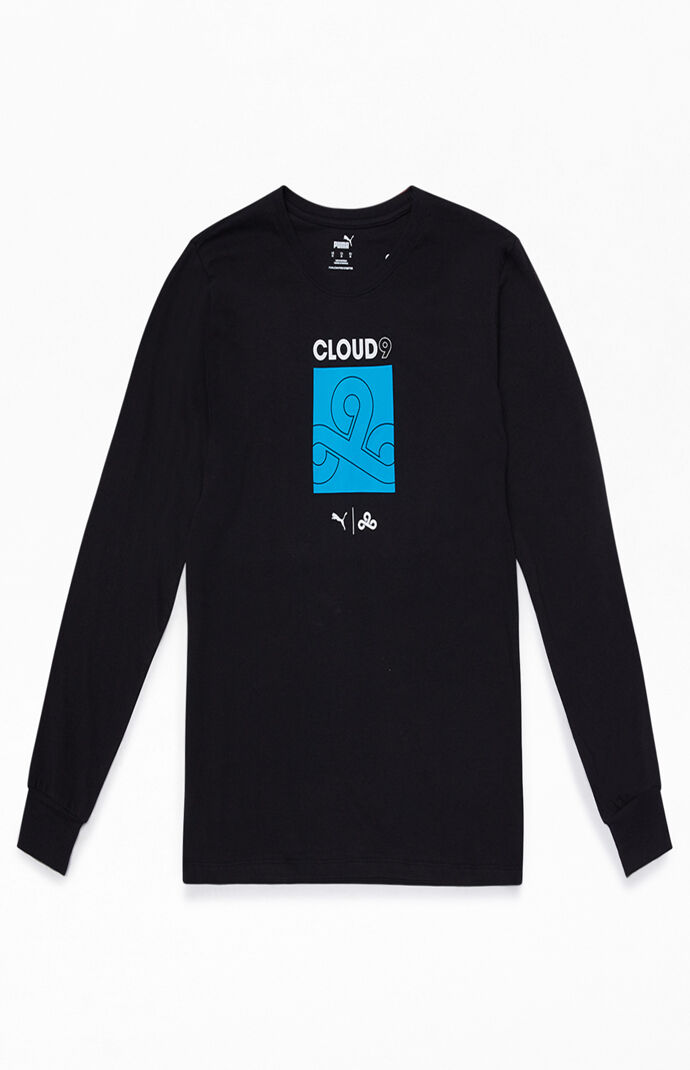 x Cloud9 Black Neon Long Sleeve T-Shirt