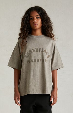 Essentials Heather Grey T-Shirt image number 2