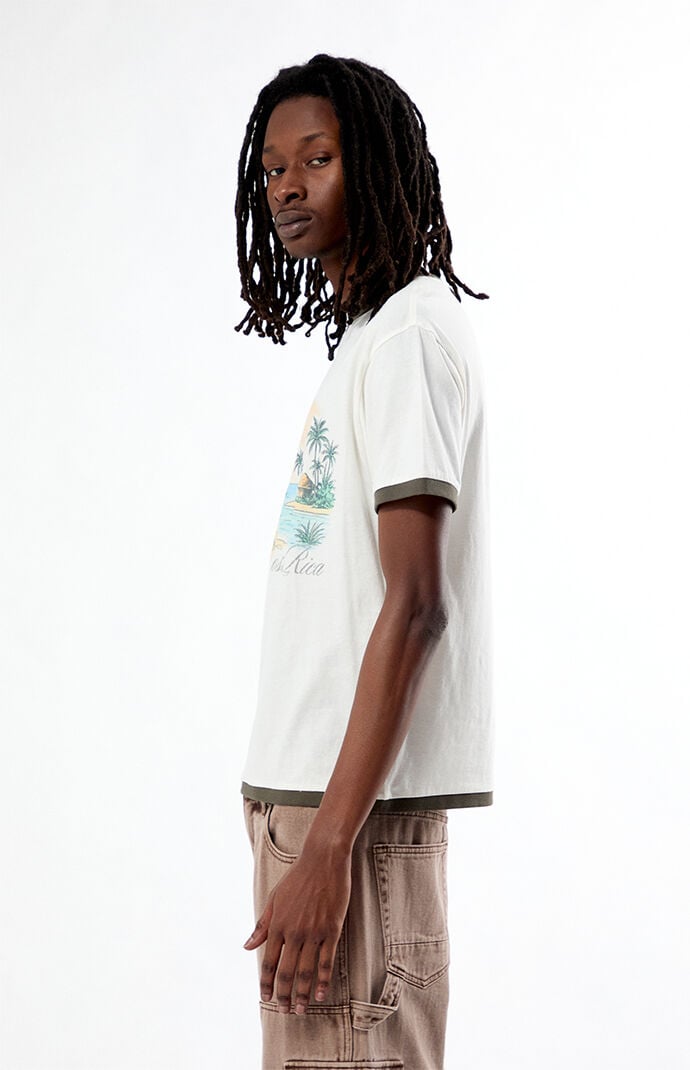 Pacsun Costa Rica Ringer T-Shirt
