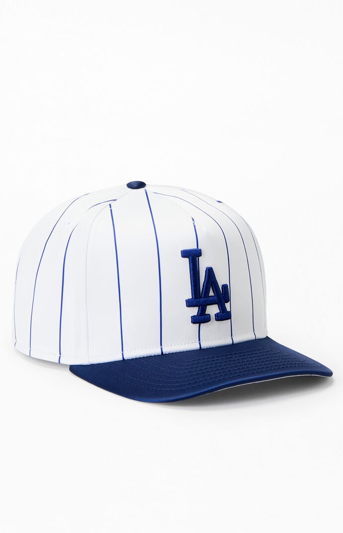 New Era LA Dodgers 9FIFTY Satin Pinstripe Snapback Hat
