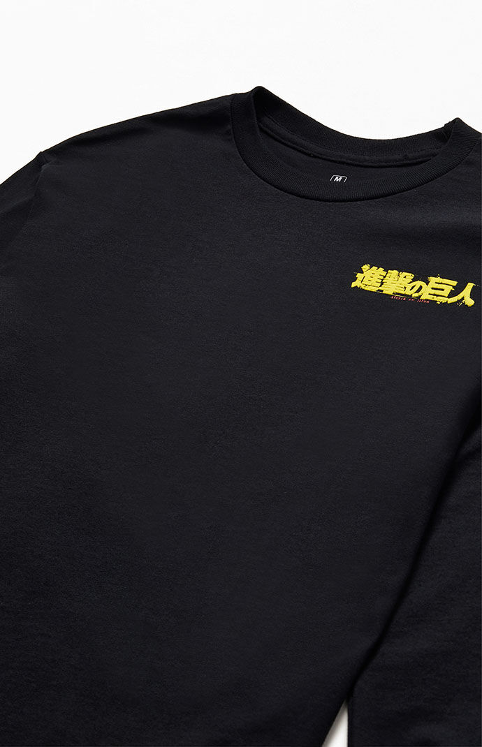 Attack on titan long sleeve shirt shop