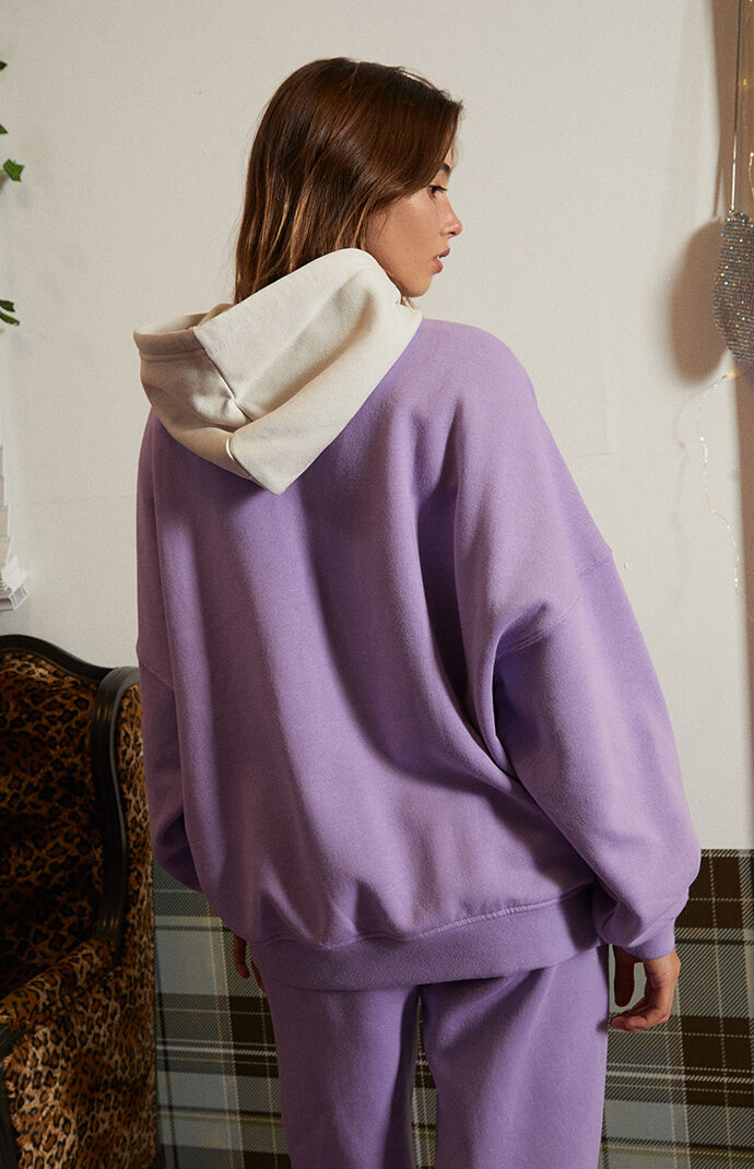 Pacsun lavender hoodie deals