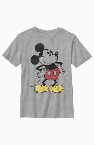 Kids Classic Vintage Mickey Mouse T-Shirt image number 1