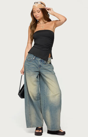 Belinda Asymmetric Tube Top image number 5