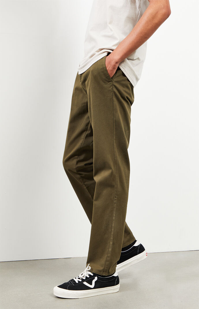 Olive Chino Pants